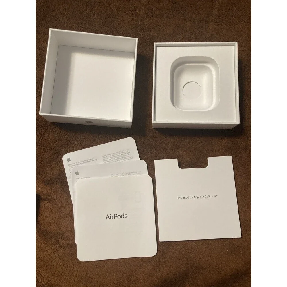 Apple AirPods EMPTY BOX WHITE Pro Wireless Charging Case - Picture 3 of 6